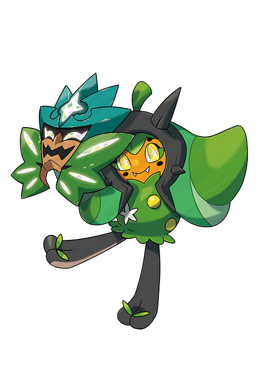 画像ギャラリー No.017のサムネイル画像 / 「ポケモンSV」,伝説のポケモン・オーガポンの素顔を公開。テラパゴスの3つ目の姿「ステラフォルム」やカミツオロチらの詳細情報も発表される