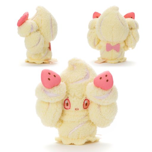 画像ギャラリー No.008のサムネイル画像 / 「ポケピース」,ぬいぐるみ(スイーツver.)を4月25日に発売。新たな仲間「マホイップ」のぬいぐるみも