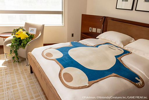 ポケモン　ランチョンマット　ポケモンスリープ　ホテル ポケモンスリープ×グランド ハイアット 東京 コラボフード｜みにたま