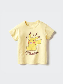画像ギャラリー No.005のサムネイル画像 / UT×ポケモンの新作ベビー向けTシャツ,3月下旬に発売。ピカチュウやイーブイなどがくつろぐ姿を描いたかわいらしいデザイン