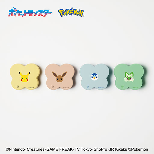 画像ギャラリー No.002のサムネイル画像 / 「uka スカルプブラシ ポケモンケンザン」第2弾を2月14日に発売。ピカチュウ,イーブイ,ポッチャマ,ニャオハをあしらった特別なデザインに