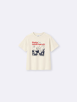 画像ギャラリー No.020のサムネイル画像 / GUとポケモンのコラボコレクションが5月22日に発売。「夏の海」をテーマにTシャツやハーフパンツなどをラインナップ