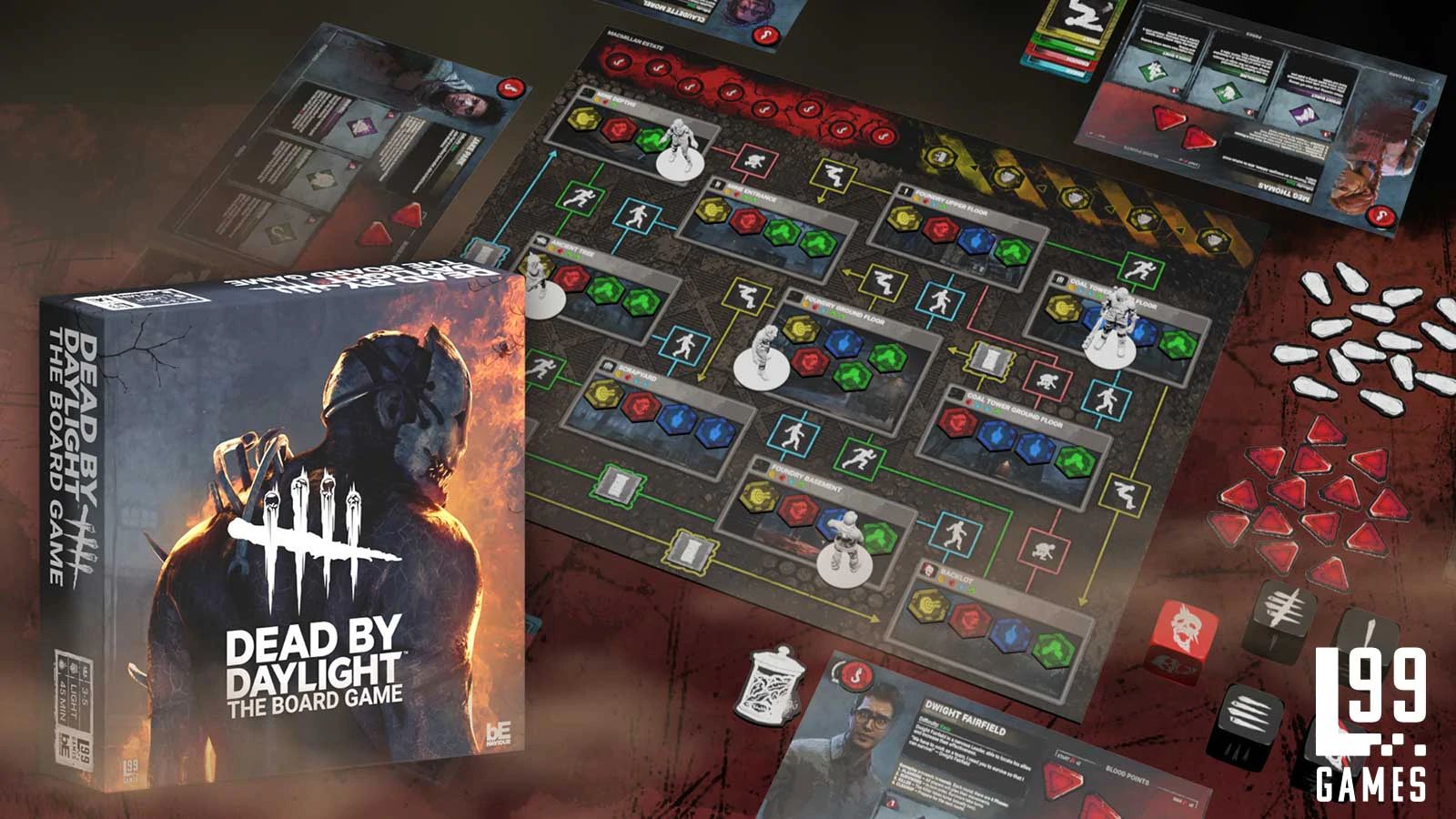 Dead by Daylight: The Board Game」の制作が発表に。クラウドファン