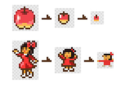 画像ギャラリー No.006のサムネイル画像 / 「Springin’」,DOTOWNコラボで“粗いドット絵”素材を使用したゲームを募集。コンテストのテーマは“わたしのムダゲー”