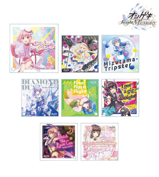 オンゲキ bright MEMORY」,アクリルスタンドパネルなどグッズの受注を