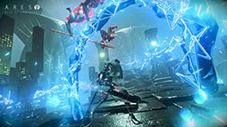 画像ギャラリー No.002のサムネイル画像 / 近未来の世界を舞台に「スーツ」を使ったアクションを楽しめる。PC&スマホ向けMMORPG「ARES:RISE OF GUARDIANS」,韓国での正式サービスを7月25日に開始
