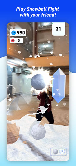 SnowFight AR