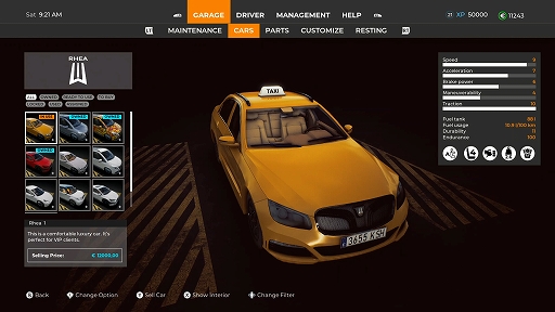 画像ギャラリー No.003のサムネイル画像 / 「Taxi Life: A City Driving Simulator」,ゲームシステムを紹介する最新トレイラー公開。従業員を雇ってタクシービジネスを手広く展開