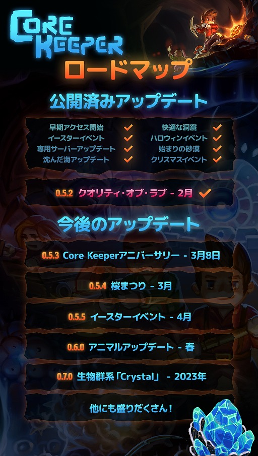 ꡼ No.002Υͥ / Core Keeperס2023ǯɥޥåפ38Υ˥С꡼٥ȤǤϡ֥ƥꥢפȤΥBGMо