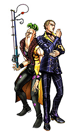 画像ギャラリー No.004のサムネイル画像 / 「ジョジョの奇妙な冒険 オールスターバトル R」,第5部キャラ紹介PVを公開。総勢50キャラが47都道府県に登場する特別ビジュアルも