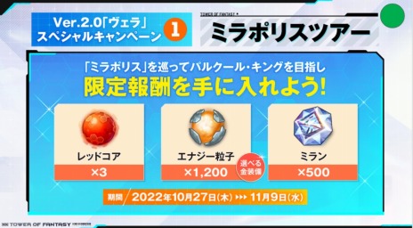 ꡼ No.005 | Tower of Fantasyʸˡפ緿åץǡVer.2.0ȥɤκǿ緿ëɡոʤɤ˷ǽ