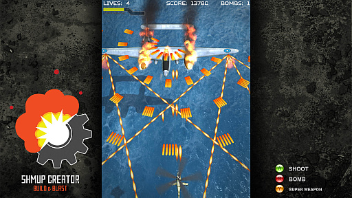 ���������꡼ No.003�Υ���ͥ������ / ����ϥ��塼�ƥ��󥰥����೫ȯ�ġ����SHMUP Creator�פ�Steam�ǥ�꡼����