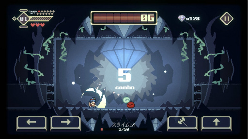 画像ギャラリー No.002のサムネイル画像 / スマホ向けアクションゲーム「一攫千金!ジュエルダンジョンエクスプロア」が配信スタート