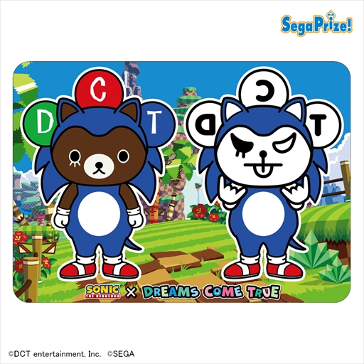 画像ギャラリー No.001のサムネイル画像 / 「ソニック×ドリカム」グッズがアミューズメント景品として全国展開に。「セガUFOキャッチャーオンライン」では12月7日から先行して登場