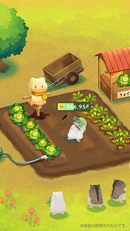 画像ギャラリー No.002のサムネイル画像 / スマホ向けシミュレーション「ハムスターの里」,事前登録の受付を開始