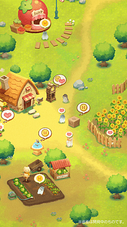 画像ギャラリー No.004のサムネイル画像 / スマホ向けシミュレーション「ハムスターの里」,事前登録の受付を開始