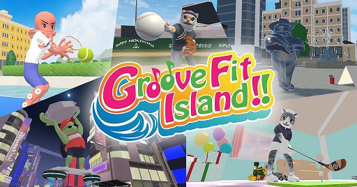 画像ギャラリー No.001のサムネイル画像 / VRリズムフィットネスゲーム「Groove Fit Island!!」が正式リリースに