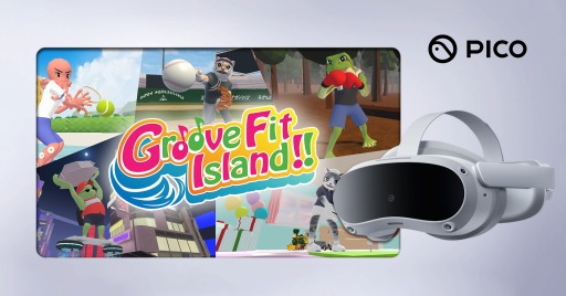 画像ギャラリー No.001のサムネイル画像 / VRリズムフィットネスゲーム 「Groove Fit Island!!」,PICOに対応