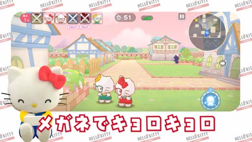 画像ギャラリー No.002のサムネイル画像 / 「サンリオキャラクターズ ミラクルマッチ」×「HELLO KITTY CHANNEL」コラボ開催中