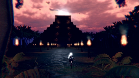 画像ギャラリー No.002のサムネイル画像 / Switch版「Turn Tack」が4月28日発売へ。アステカ神話に基づいた異国的な雰囲気のパズルプラットフォーム