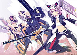 画像ギャラリー No.001のサムネイル画像 / 「アリス・ギア・アイギス CS」,発売決定記念番組の速報レポート到着