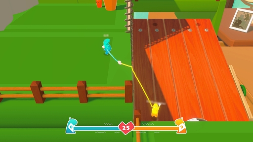 画像ギャラリー No.003のサムネイル画像 / 無料で遊べる協力アクション「Goonect」プレイレポート。手と手をつないで,ハプニング満載のステージを攻略しよう