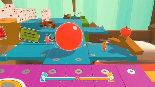 画像ギャラリー No.004のサムネイル画像 / 無料で遊べる協力アクション「Goonect」プレイレポート。手と手をつないで,ハプニング満載のステージを攻略しよう