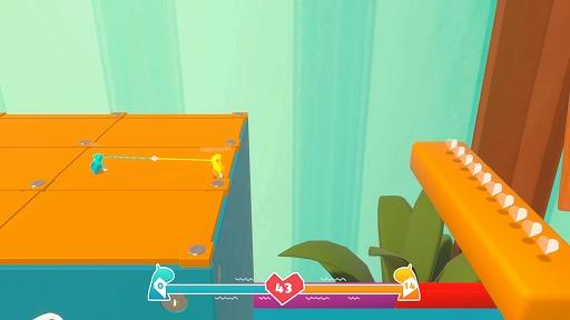 画像ギャラリー No.006のサムネイル画像 / 無料で遊べる協力アクション「Goonect」プレイレポート。手と手をつないで,ハプニング満載のステージを攻略しよう