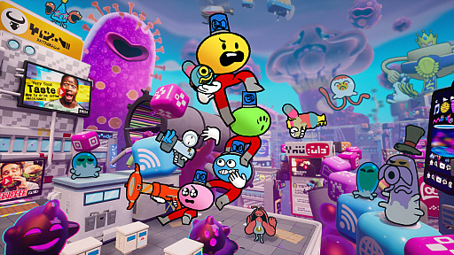 画像ギャラリー No.001のサムネイル画像 / 「グリッチバスターズ」先行プレイレポート。オンラインでもオフラインでも,子供から大人までワイワイ遊べる協力型シューター