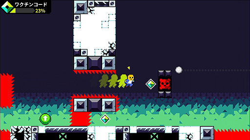 画像ギャラリー No.008のサムネイル画像 / 「Smilemo」最新ゲームプレイ映像公開。どこまでも跳ね飛ばされるワナのコンボも特徴の横スクロールアクション