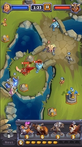 画像ギャラリー No.004のサムネイル画像 / 「ウォークラフト ランブル」,シーズン2開幕。異なる2体の敵に毒攻撃と電撃を繰り出せる新兵士キメラと,新PvPマップ・アラシ盆地が登場