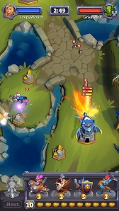 画像ギャラリー No.005のサムネイル画像 / 「ウォークラフト ランブル」,シーズン2開幕。異なる2体の敵に毒攻撃と電撃を繰り出せる新兵士キメラと,新PvPマップ・アラシ盆地が登場