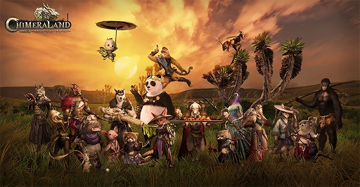 画像ギャラリー No.004のサムネイル画像 / 「神獣伝説〜エボリューション・ディバウア〜」,事前登録者数が全世界で500万人を突破。お笑いコンビ錦鯉によるPV第3弾も公開