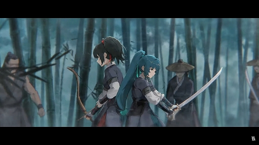 画像ギャラリー No.002のサムネイル画像 / 「ゼンレスゾーンゼロ」,青衣(チンイー)の過去と思われる映像を収録したMV「朱に染まりし青煙」を公開