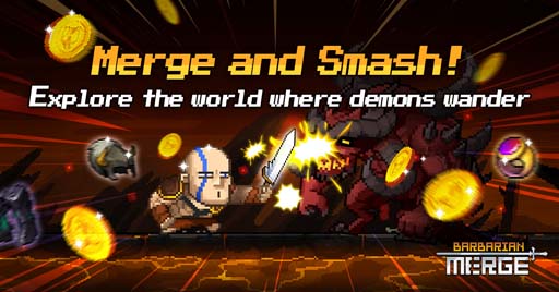 画像ギャラリー No.001のサムネイル画像 / カジュアルRPG「バーバリアン・マージ」,バーバリアン着用装備大量追加など大型アップデートを実施