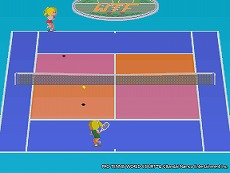 画像集#006のサムネイル/PS4/Switch「アーケードアーカイブス プロテニスワールドコート」が5月12日にリリース。ダブルスも楽しめるテニスゲーム