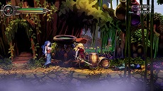 画像ギャラリー No.004のサムネイル画像 / コンシューマ版「ソード オブ ザ バークラント」,本日発売。手描き風アートと,躍動感あふれるアニメーションが魅力の2Dアクション