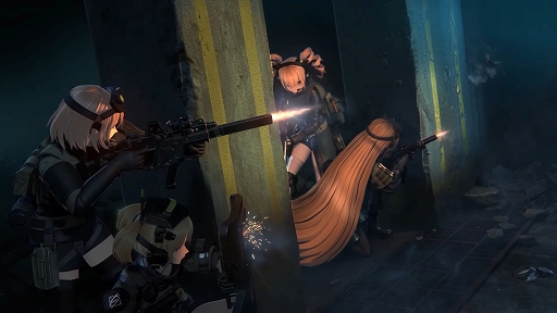 画像ギャラリー No.004のサムネイル画像 / 「ドールズフロントライン2:エクシリウム」のPV第1弾が公開に。3Dモデルで展開するアクションシーンを多数収録