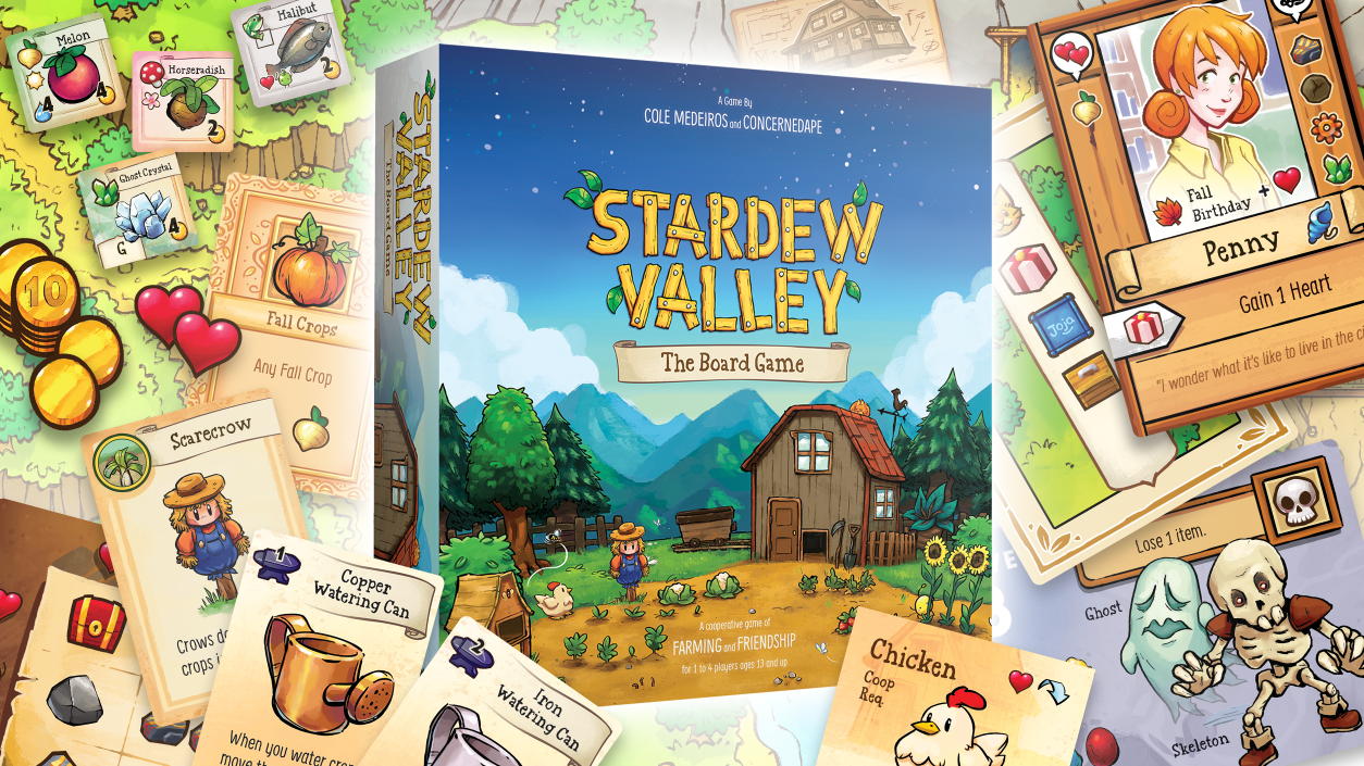 Stardew Valley」公式ボードゲームが日本語解説付きで近日中に国内販売