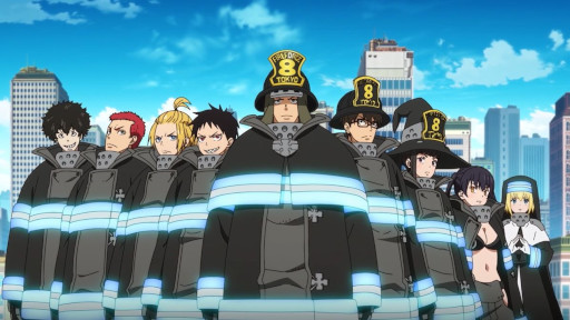 画像ギャラリー No.003のサムネイル画像 / 「炎炎ノ消防隊 炎舞ノ章」,テーマソング「延々」を歌うMrs. GREEN APPLEのミニアルバム発売を記念したTVアニメとのコラボムービー公開