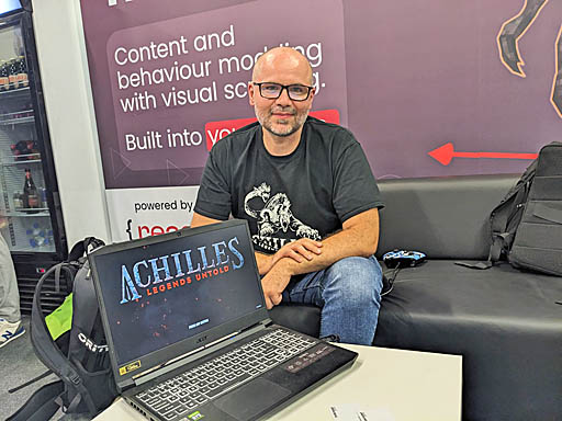 ꡼ No.002Υͥ / gamescomǤ˸緿åץǡȤԤ줿RPGAchilles: Legend Untoldפγȯäʹ