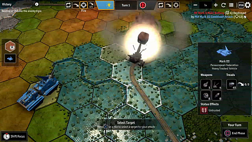 画像ギャラリー No.006のサムネイル画像 / 「Ogre」のコンシューマ機版“Ogre: Console Edition”がリリースに。ボードゲームを原作としたターン制のミリタリーストラテジー