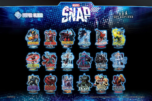 画像ギャラリー No.014のサムネイル画像 / 「MARVEL SNAP」のアクリルグッズが2024年3月に発売決定。パーツの組み合わせで,3Dエフェクト「フレームブレイク」も再現できる