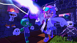 画像ギャラリー No.007のサムネイル画像 / 「グーニャモンスター」,アネモネを中心とした少しダークな新ビジュアルを公開。エピソード3で,スラッグ,オルカ,クリオネの3人が参戦