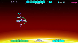 画像集#010のサムネイル/「DRAINUS」がSteamでリリースに。Team Ladybugが手がける，横スクロール型2Dシューティングゲーム