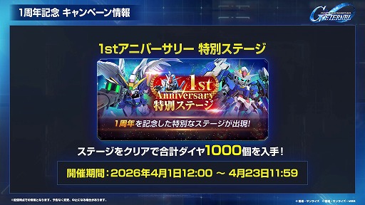 画像ギャラリー No.010のサムネイル画像 / 「Gジェネ エターナル」1周年記念ガシャの詳細が公開。ウイングガンダムゼロ(EW版)は攻撃型,ダブルオーライザーは耐久型で登場