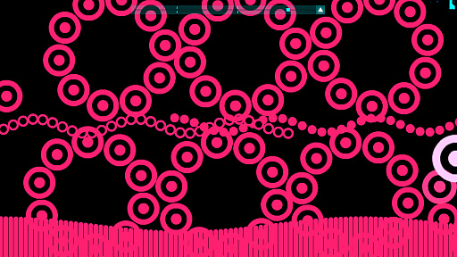 画像集#015のサムネイル/COSIOが「Just shapes & beats」に挑戦！ ちょっと変わった音楽ゲームを開発者目線でレビュー