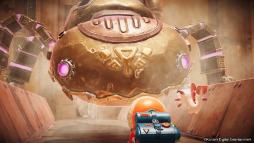 画像ギャラリー No.004のサムネイル画像 / 「Frogger and the Rumbling Ruins」に5つ目のダンジョン“炎の遺跡”追加。コレクションアイテム“レコード”なども登場