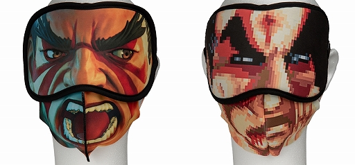 画像ギャラリー No.006のサムネイル画像 / 「ストリートファイター」,“ピヨり”状態をモチーフにしたパーカーやバケットハットが登場。キャラクターの顔をデザインしたアイマスクなども