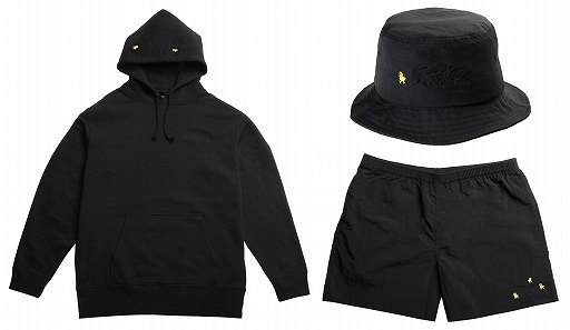 画像ギャラリー No.007のサムネイル画像 / 「ストリートファイター」,“ピヨり”状態をモチーフにしたパーカーやバケットハットが登場。キャラクターの顔をデザインしたアイマスクなども